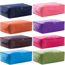 将图片加载到图库查看器，Foldable Clothes Quilt Storage Bag Portable Luggage
