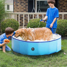 Load image into Gallery viewer, Foldable Dog Pools Pet Bathtub Portable Folding Bathtub Swimming Bath Pond Kids Dog Swimming Pool Baths For Large Dogs Puppy Foldable Pet Pool Bathing Tub Collapsible Dog Pet Pool Bathing Tub
