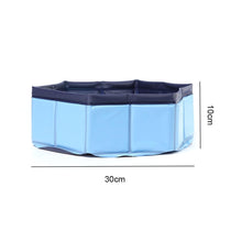 Load image into Gallery viewer, Foldable Dog Swimming Pool Pet Bath Swimming Tub Bathtub Outdoor  Pet Swimming Pool Collapsible Bathing Pool for Dogs Cats Kids PVC Collapsible Pool for Small Dogs Cats
