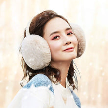 将图片加载到图库查看器，Foldable Faux Fur Warm Earmuffs
