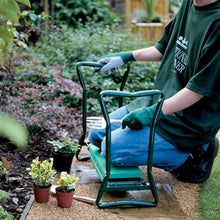 Load image into Gallery viewer, Foldable Garden Kneeler Seat with Kneeling Soft Cushion Pad
