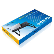 将图片加载到图库查看器，Foldable Laptop Table Bed Notebook Desk with Cooling Fan Mouse Board
