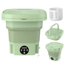 将图片加载到图库查看器，Foldable Laundry Machine with Detachable Drain Basket
