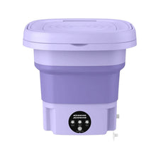 将图片加载到图库查看器，Foldable Laundry Machine with Detachable Drain Basket
