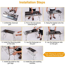 将图片加载到图库查看器，Foldable Portable Barbecue Grill
