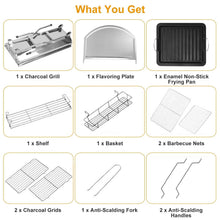 将图片加载到图库查看器，Foldable Portable Barbecue Grill
