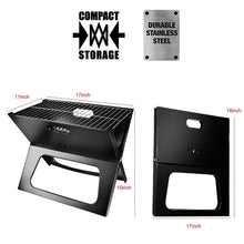 将图片加载到图库查看器，Foldable Portable BBQ Barbecue Grill
