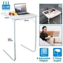 将图片加载到图库查看器，Foldable Tray Table Portable Sofa
