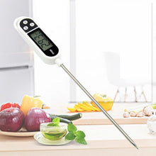 Load image into Gallery viewer, Food BBQ Testing Thermometer Kitchen Cooking Food Digital Probe Meat Thermometer Digital Instant Read Thermometer Cooking Candy Food Thermometer With Long Probe Backlight &amp; Calibration Ultra Fast Electronic Thermometer Cooking Test Gauge Kitchen tools
