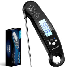 Load image into Gallery viewer, Food Kitchen Digital Meat Thermometer Waterproof Kitchen Food Cooking Thermometer with Backlight LCD Best Super Fast Electric Meat Thermometer Probe for BBQ Grilling Baking  BBQ Waterproof Kitchen Cooking Tools
