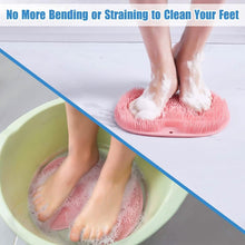 将图片加载到图库查看器，Foot Scrubber Back Brush Bathroom Massager
