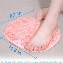 将图片加载到图库查看器，Foot Scrubber Back Brush Bathroom Massager
