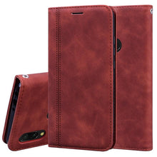 Load image into Gallery viewer, For Xiaomi Redmi Note 7 Case Leather Flip Redmi Note 7 Pro Wallet Magnetic Case For Xiaomi Redmi 7 Phone Cases Premium PU-Leather Flip Wallet Cover Phone Case
