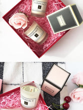 将图片加载到图库查看器，Fragrance Handmade Candle With Glass Candle Stick Pure Natural Soybean Wax With Plant Essential Oils Perfect for Bath Yoga Christmas Birthday Mother's Day Romantic Birthday Scented Candle Creative Soy Wax Hand Gift Candles
