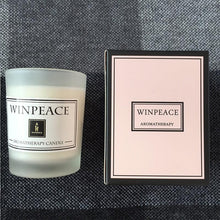 将图片加载到图库查看器，Fragrance Handmade Candle With Glass Candle Stick Pure Natural Soybean Wax With Plant Essential Oils Perfect for Bath Yoga Christmas Birthday Mother's Day Romantic Birthday Scented Candle Creative Soy Wax Hand Gift Candles
