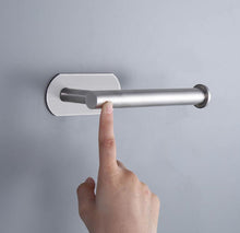Load image into Gallery viewer, Free Kitchen Roll Paper Accessory Wall Mount Toilet Paper Holder Stainless Steel Bathroom Tissue Towel Accessories Rack Holders Toilet Paper Holder No Drilling Toilet Roll Holder Stand for Home Bathroom Washroom Kitchen

