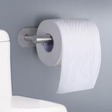Load image into Gallery viewer, Free Kitchen Roll Paper Accessory Wall Mount Toilet Paper Holder Stainless Steel Bathroom Tissue Towel Accessories Rack Holders Toilet Paper Holder No Drilling Toilet Roll Holder Stand for Home Bathroom Washroom Kitchen
