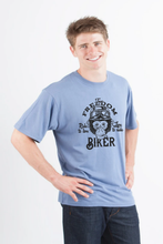 Load image into Gallery viewer, Freedom Biker Men's Bamboo Viscose/Organic Cotton Short Sleeve Graphic T-Shirt
