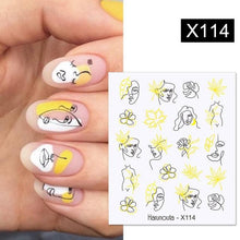 Load image into Gallery viewer, French Rose Gold Striping Tape Nail Design Stripe Lines Geometry 3D Sticker for Nails Gel Polish Sticker Decals for Manicuring Decorations Manicure Stickers Decals Silver Strip Line Nail Decal Self-Adhesive 3D Wave Decal Decoration Metallic Curve Design
