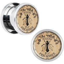 将图片加载到图库查看器，Witches Brew Fly Fricassee Halloween Plug Set  0G to 20mm
