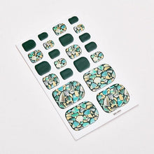 Load image into Gallery viewer, Full Beauty Loveliness Designed Manicure Valentines Nail Art Designer Nail Decals Kids Nails Art Decoration Nail Sticker Set French Tip Guides Stickers French Nail Stickers Form Fringe Guides for Decoration Stencil Tools
