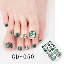 Load image into Gallery viewer, Full Beauty Loveliness Designed Manicure Valentines Nail Art Designer Nail Decals Kids Nails Art Decoration Nail Sticker Set French Tip Guides Stickers French Nail Stickers Form Fringe Guides for Decoration Stencil Tools
