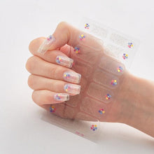 将图片加载到图库查看器，Full Cover Nail Stickers Designer Nail Decals Fashion Five Sorts of Nail Stickers  Nail Sticker set Nail Decoration Nail Strips 3D Nail Art Stickers Decal Slider Template Diy Nail Tool Decorations Nail Art Design Self Adhesive Luxury Designer Nail Sticker
