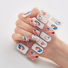 将图片加载到图库查看器，Full Cover Nail Stickers Designer Nail Decals Fashion Five Sorts of Nail Stickers  Nail Sticker set Nail Decoration Nail Strips 3D Nail Art Stickers Decal Slider Template Diy Nail Tool Decorations Nail Art Design Self Adhesive Luxury Designer Nail Sticker
