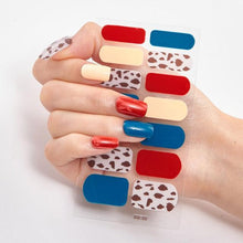 将图片加载到图库查看器，Full Cover Nail Stickers Designer Nail Decals Fashion Five Sorts of Nail Stickers  Nail Sticker set Nail Decoration Nail Strips 3D Nail Art Stickers Decal Slider Template Diy Nail Tool Decorations Nail Art Design Self Adhesive Luxury Designer Nail Sticker
