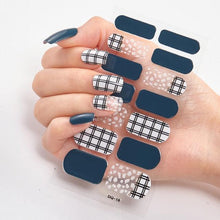 将图片加载到图库查看器，Full Cover Nail Stickers Designer Nail Decals Fashion Five Sorts of Nail Stickers  Nail Sticker set Nail Decoration Nail Strips 3D Nail Art Stickers Decal Slider Template Diy Nail Tool Decorations Nail Art Design Self Adhesive Luxury Designer Nail Sticker
