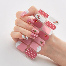 将图片加载到图库查看器，Full Cover Nail Stickers Designer Nail Decals Fashion Five Sorts of Nail Stickers  Nail Sticker set Nail Decoration Nail Strips 3D Nail Art Stickers Decal Slider Template Diy Nail Tool Decorations Nail Art Design Self Adhesive Luxury Designer Nail Sticker
