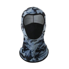 将图片加载到图库查看器，Full Face Cover hat Balaclava Hat Army Tactical CS Winter Ski Cycling Hat Sun protection Scarf Warm Face Masks Motorbike Biker Racing Breather Mask Tactical Airsoft Cap Scarf Mask Ski Hat Spring Summer For Men Women
