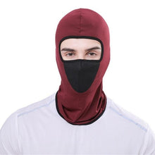 将图片加载到图库查看器，Full Face Cover hat Balaclava Hat Army Tactical CS Winter Ski Cycling Hat Sun protection Scarf Warm Face Masks Motorbike Biker Racing Breather Mask Tactical Airsoft Cap Scarf Mask Ski Hat Spring Summer For Men Women
