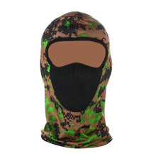 将图片加载到图库查看器，Full Face Cover hat Balaclava Hat Army Tactical CS Winter Ski Cycling Hat Sun protection Scarf Warm Face Masks Motorbike Biker Racing Breather Mask Tactical Airsoft Cap Scarf Mask Ski Hat Spring Summer For Men Women
