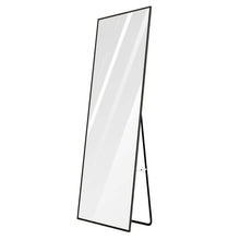 Load image into Gallery viewer, Full Length Mirror Aluminum Alloy Wall Mirror Free Standing Floor
