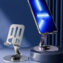 Load image into Gallery viewer, Full Metal 360-Degree Rotating Stress-Relieving Phone and Tablet Universal Stand
