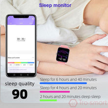将图片加载到图库查看器，Full Touch Children Watch For Girls Boys Wrist Watch Child Students Clock Electronic Digital Wristwatch  Pedometer Music Video Recorder Player Camera Flashlight Alarm Clock And More Smartwatch For Age 3-12 Boys Girls Gifts
