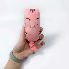 将图片加载到图库查看器，Funny Colorful Teeth Grinding Catnip Toys Cute Kitten Chewing Toy Stuffed Toys For Pets Soft Cat Toys
