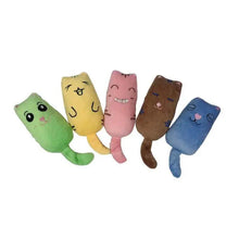将图片加载到图库查看器，Funny Colorful Teeth Grinding Catnip Toys Cute Kitten Chewing Toy Stuffed Toys For Pets Soft Cat Toys

