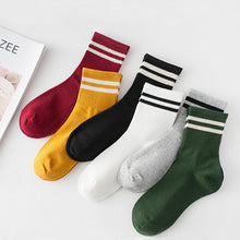 Load image into Gallery viewer, Funny Cute Cotton Crew Socks Women Fashion Colorful  Retro Long Socks New Year Christmas Gifts For Men And Women
