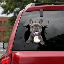 Load image into Gallery viewer, Funny Dog Head In The Crack Vinyl Car Funny Dog Head In The Crack Vinyl Car Stickers Decals Motorcycle Accessories Car-window Decorative Goods Broken Glass Sticker Car Stickers Decals Motorcycle Accessories Car-window Decorative Goods Pvc Car Sticker
