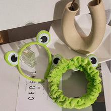 Load image into Gallery viewer, Funny Frog Makeup Headband Wide-brimmed Elastic Hairbands Cute Girls Hair Bands Women Hair Accessories Girls Hairband Gorgeous Hair Accessories For Women

