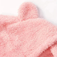 Load image into Gallery viewer, Fuzzy Hooded Pajama Jumpsuit For Music Festival, Long Sleeve Zipper Lingerie &amp; Sleepwear
