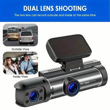 将图片加载到图库查看器，G Sensor HD Night Vision Loop Recording Wide Angle Car DVR
