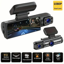 将图片加载到图库查看器，G Sensor HD Night Vision Loop Recording Wide Angle Car DVR
