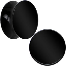 将图片加载到图库查看器，Black UV Acrylic Saddle Plug Set 5mm to 25mm
