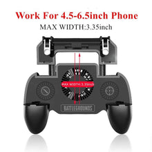 Load image into Gallery viewer, Gaming Grip with Portable Charger Cooling Fan
