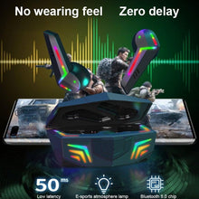 Load image into Gallery viewer, Gaming Headsets Wireless Earphones Low Latency Bluetooth Headphone Sports Noise Cancelling Earbuds With Mic Sports Headphones Wireless Bluetooth Headphones With Microphone 5H Playtime Wireless Running Earbuds
