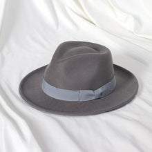Load image into Gallery viewer, Gentleman New Fashion Men Fedoras Hat Jazz Hat With Bow Tie Fedora Hats Fashionable Classic Wide Brim  Hat Elegant Soft Outdoor Cap Casual Hat For Daily Wear
