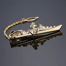 将图片加载到图库查看器，Gentlemen Fashion Men Tie Clip Classy Necktie Tie Bar Tie Clip For Men's Skinny Necktie Tie Clip Gift For Husband Dolphin Ship Wedding Tie Men Jewelry Romantic Necktie Bar Clips Groomsmen Grooms Business Formal Necktie Clips

